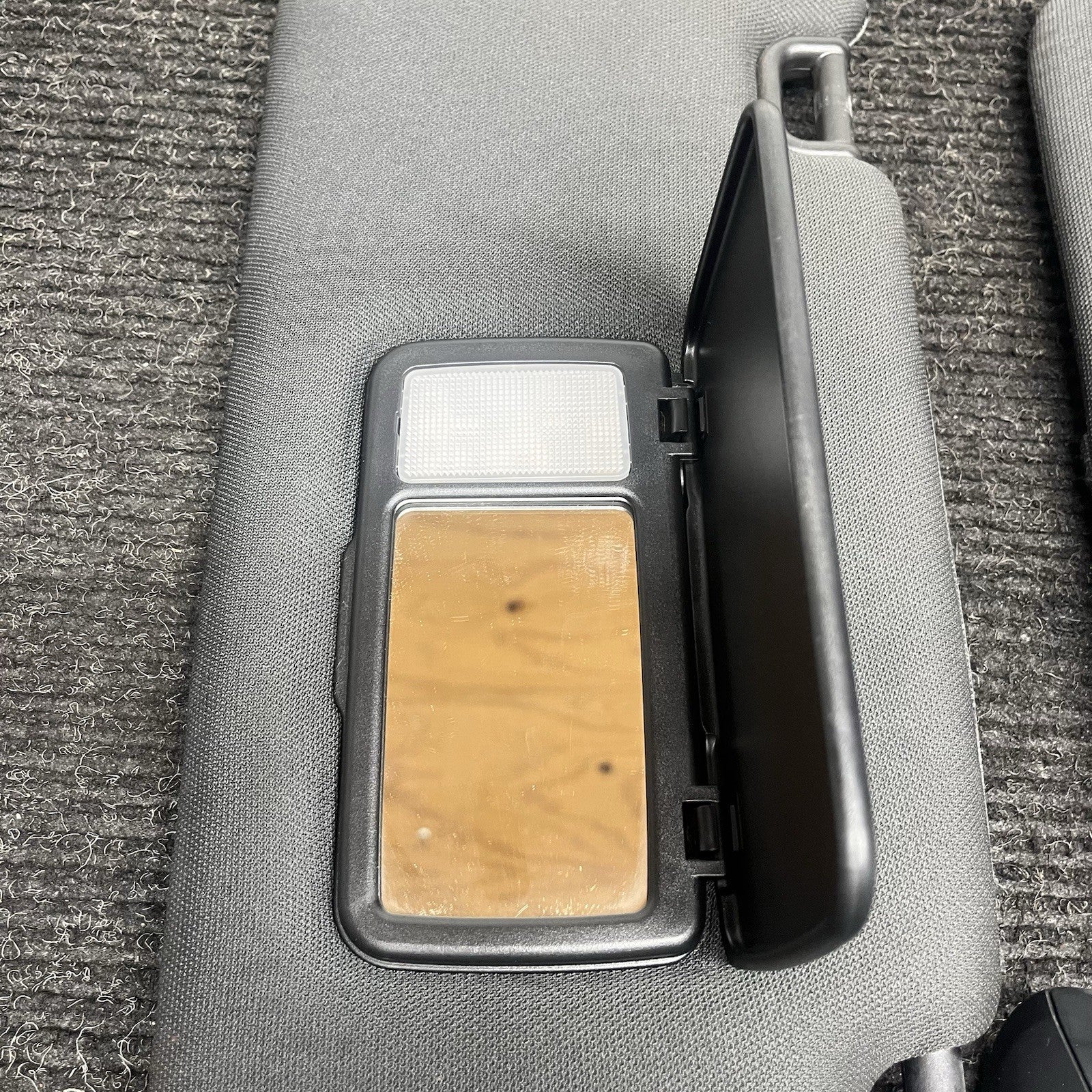 ☑️ 2015-2019 Subaru WRX STI Left Driver Passenger Right Sun Visor Pair OEM 15-19