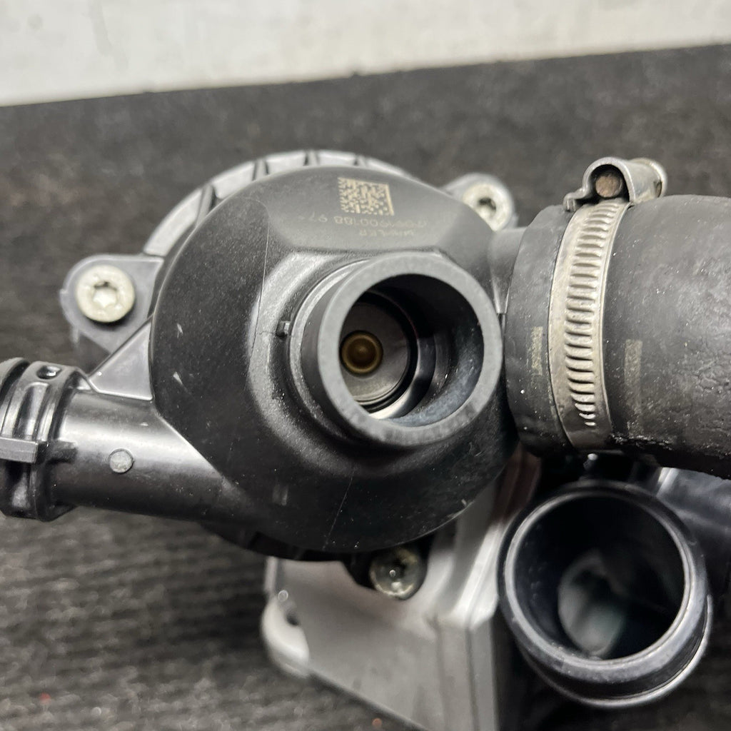 ☑️LOW MILES! BMW E82 E90 E92 F10 N54 N55 Electric Metal Water Pump W/ Thermostat