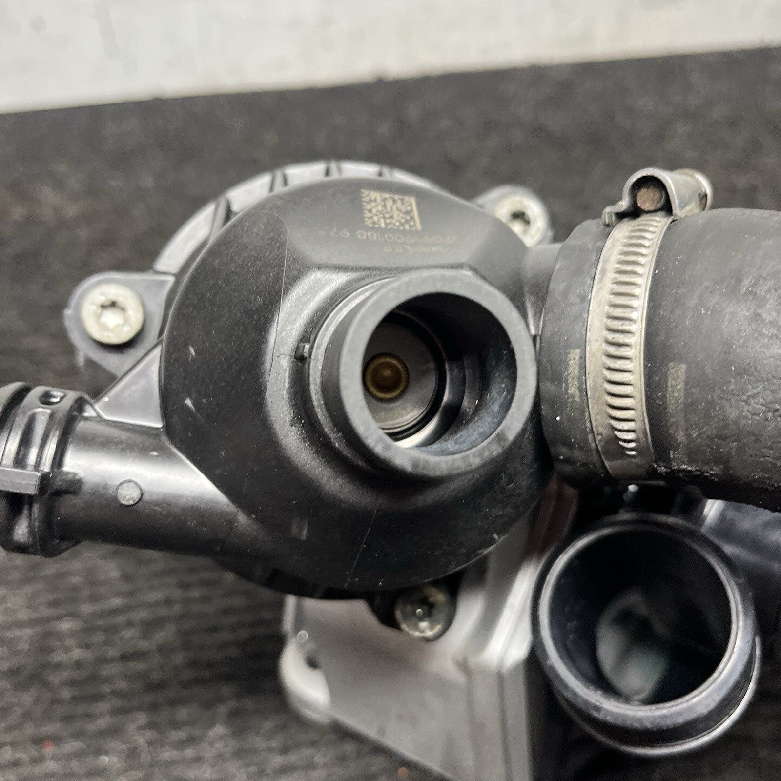 ☑️LOW MILES! BMW E82 E90 E92 F10 N54 N55 Electric Metal Water Pump W/ Thermostat