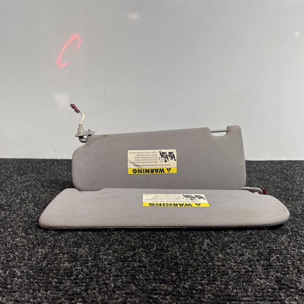 ☑️ BMW E92 328i 335i Coupe Sun Visor Set Left Right Pair Grey OEM LH RH