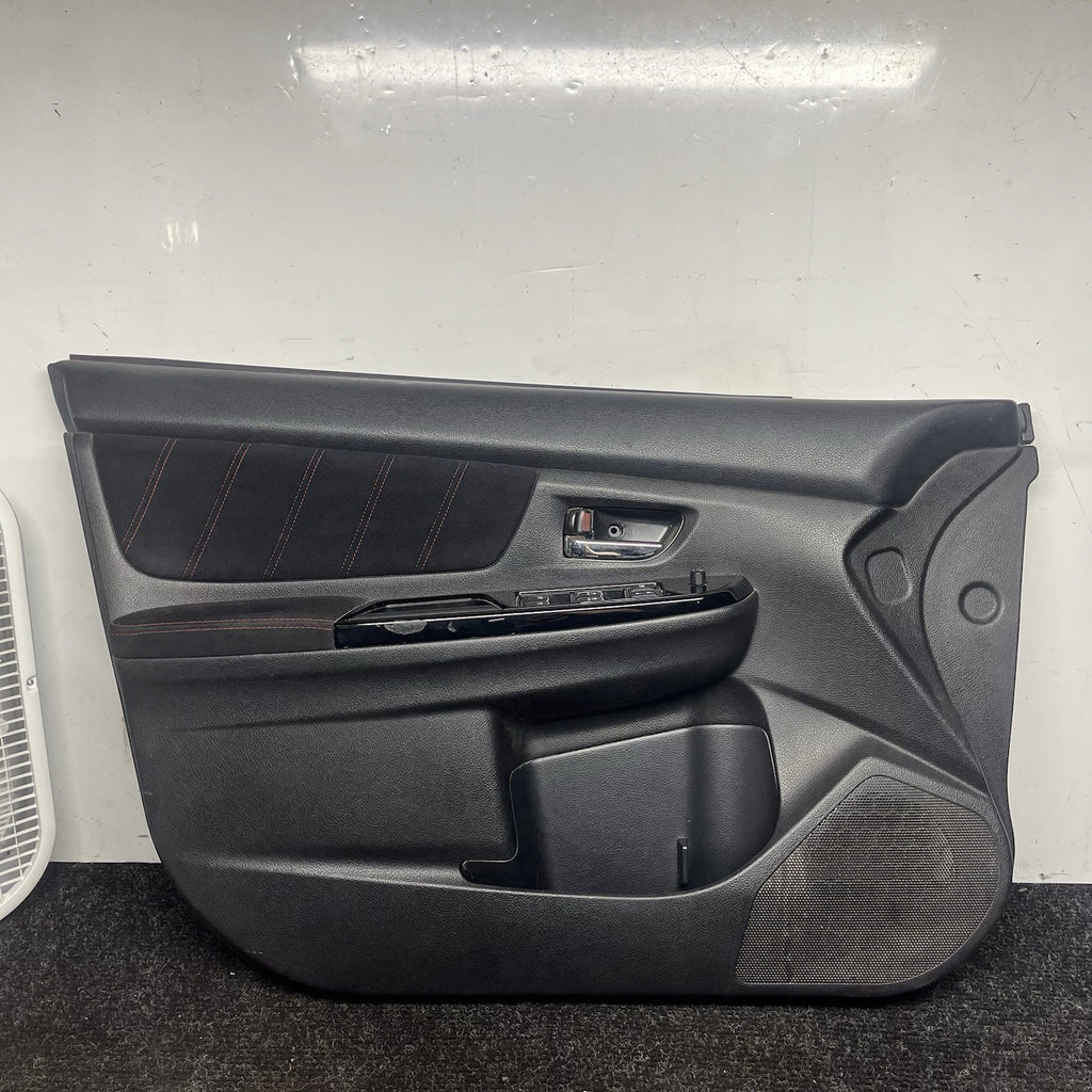 ☑️ 2015-2019 Subaru WRX STI Door Panel Trim Front Left Driver LH OEM 15-19
