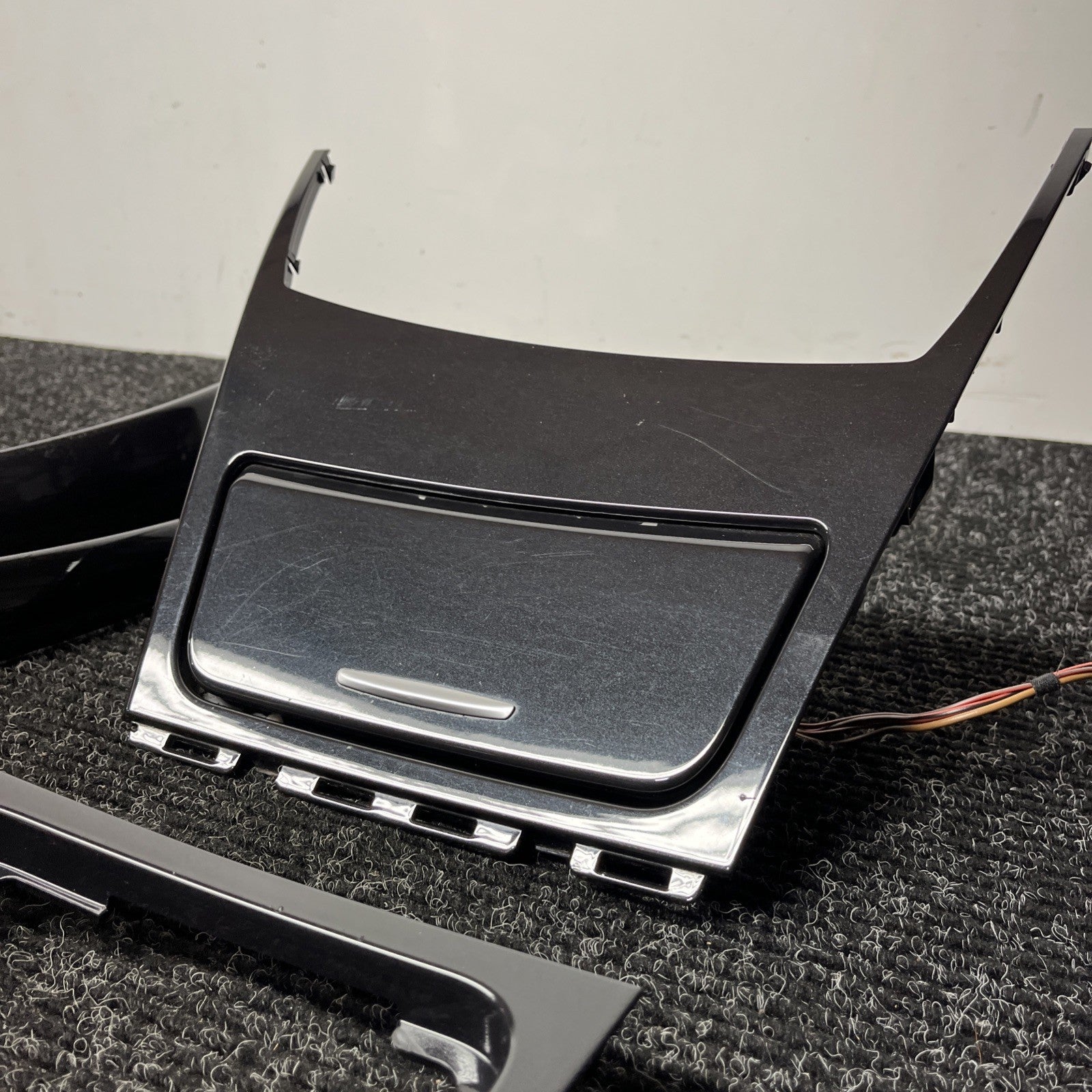 ☑️ 08-13 OEM BMW E82 E88 135 128 Gloss Black Dash Door Interior Trim SET