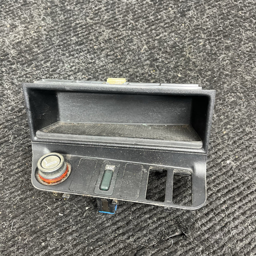 ☑️ 96-99 BMW E36 CONVERTIBLE CONSOLE STORAGE TOP ROOF HEATED SEAT ASC SWITCH OEM