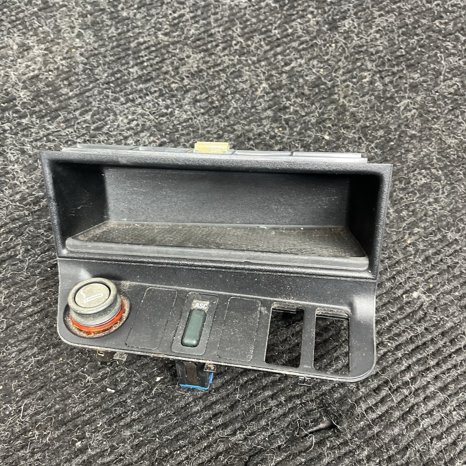 ☑️ 96-99 BMW E36 CONVERTIBLE CONSOLE STORAGE TOP ROOF HEATED SEAT ASC SWITCH OEM