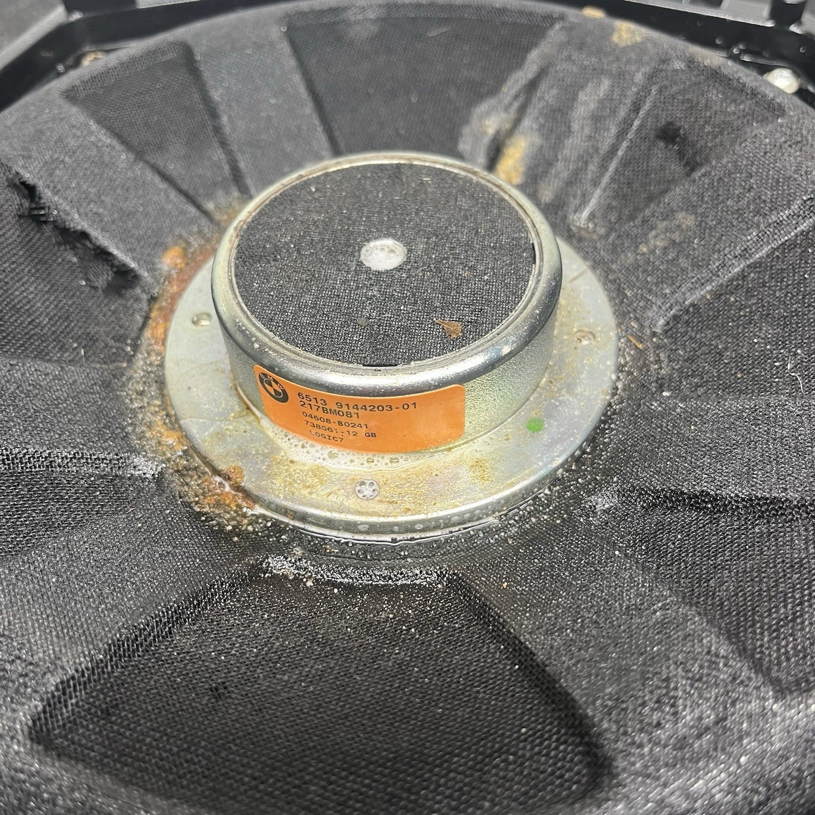 ☑️ 07-13 BMW E90 E92 328i 335i M3 Floor Speaker Subwoofer Passenger 9143136 OEM