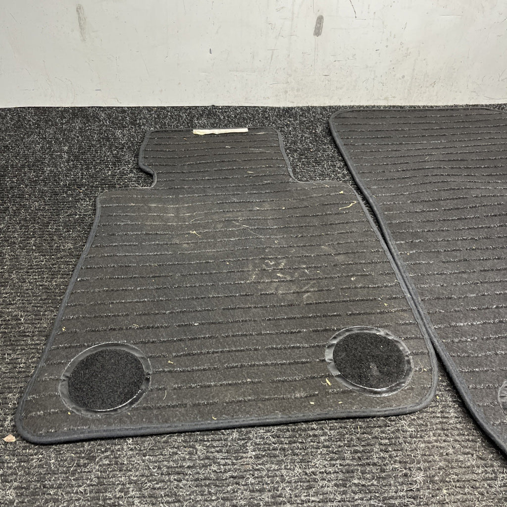☑️ Bmw Black Floor Mats Set Part Number 106480-11 OEM 3 And 5 Series