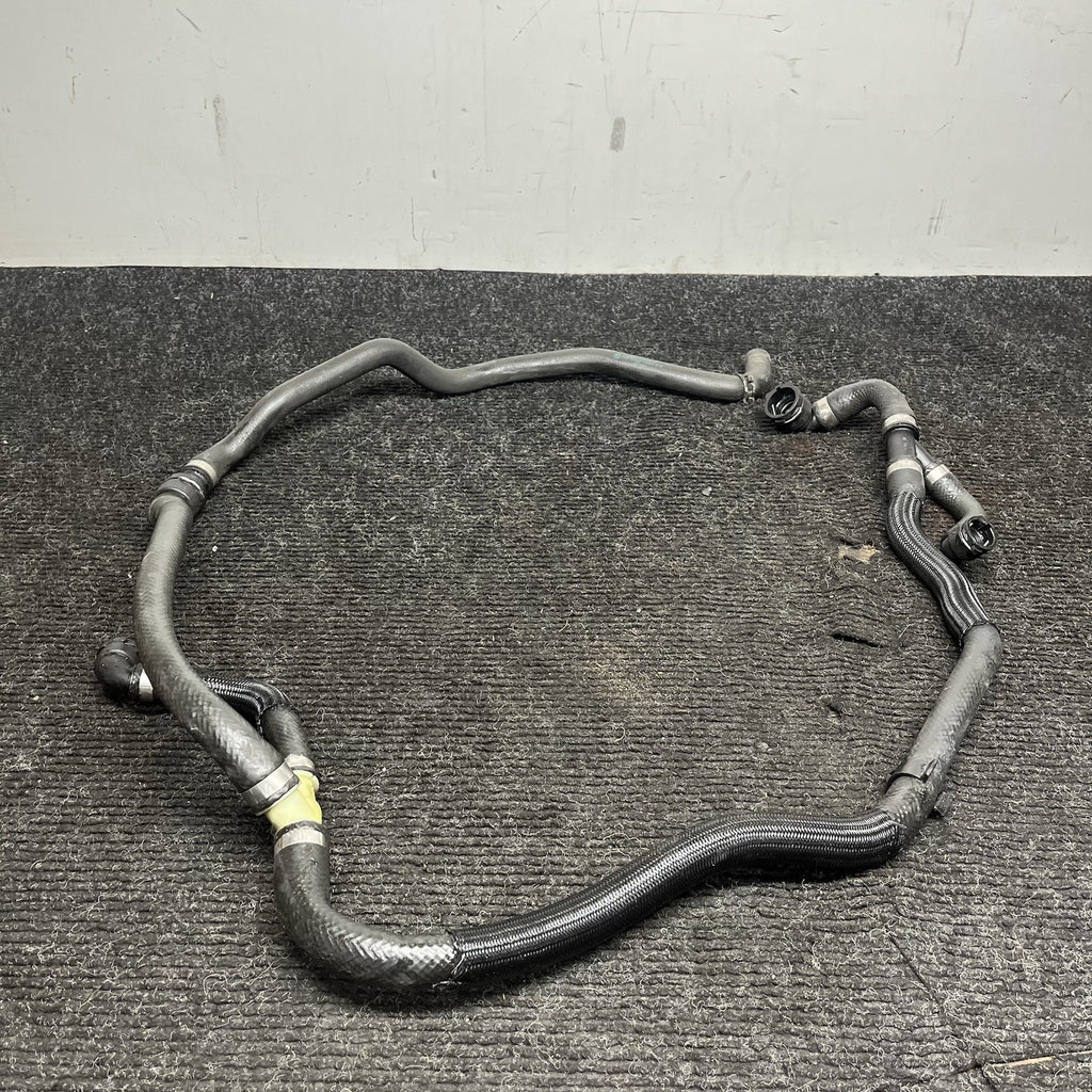 ☑️ 08-19 BMW E70 F15 X5 Engine Radiator Coolant Water Hose Line Set OEM