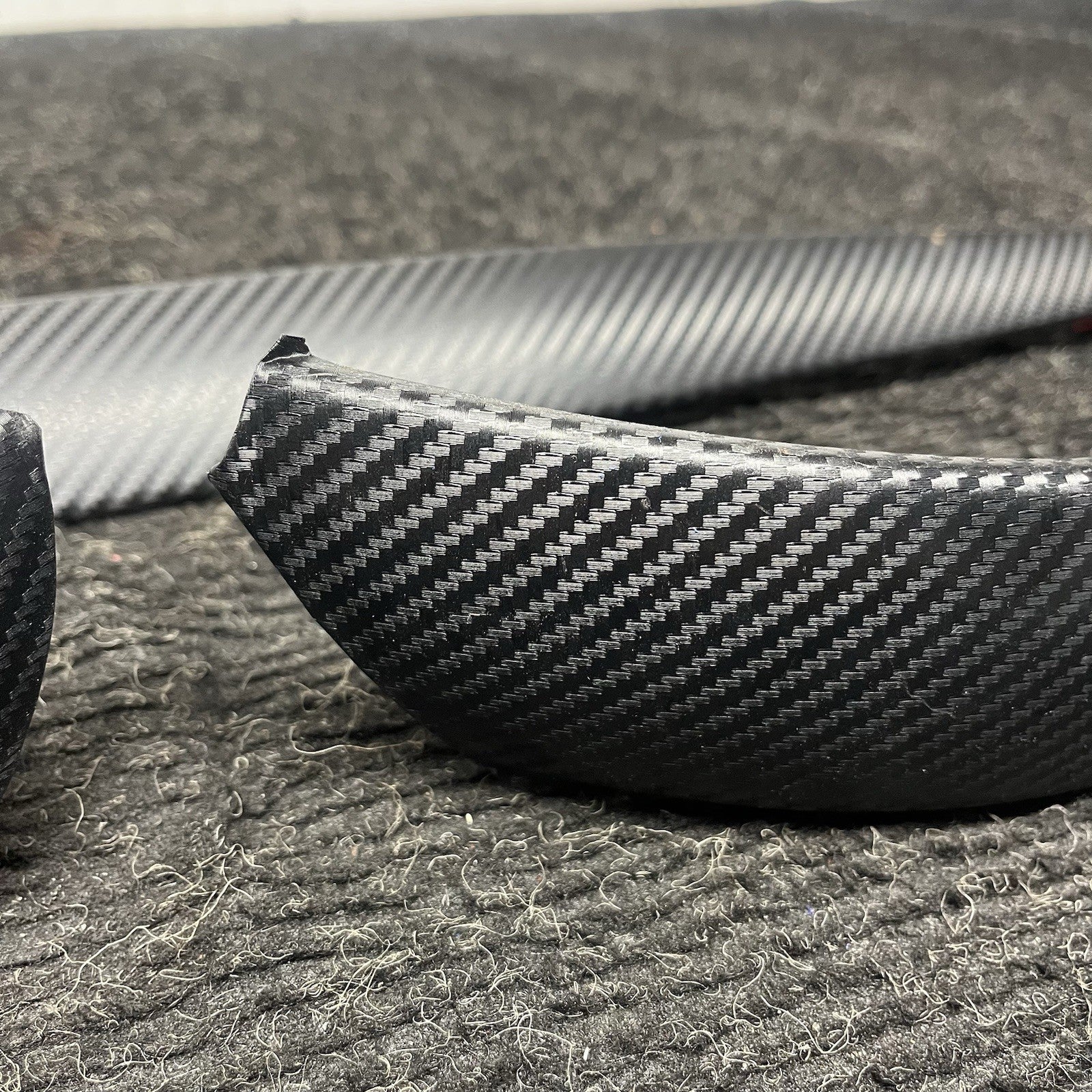 ☑️ 08-13 OEM BMW E82 E88 135 Dash Center Console Door Carbon Wrap Interior Trim