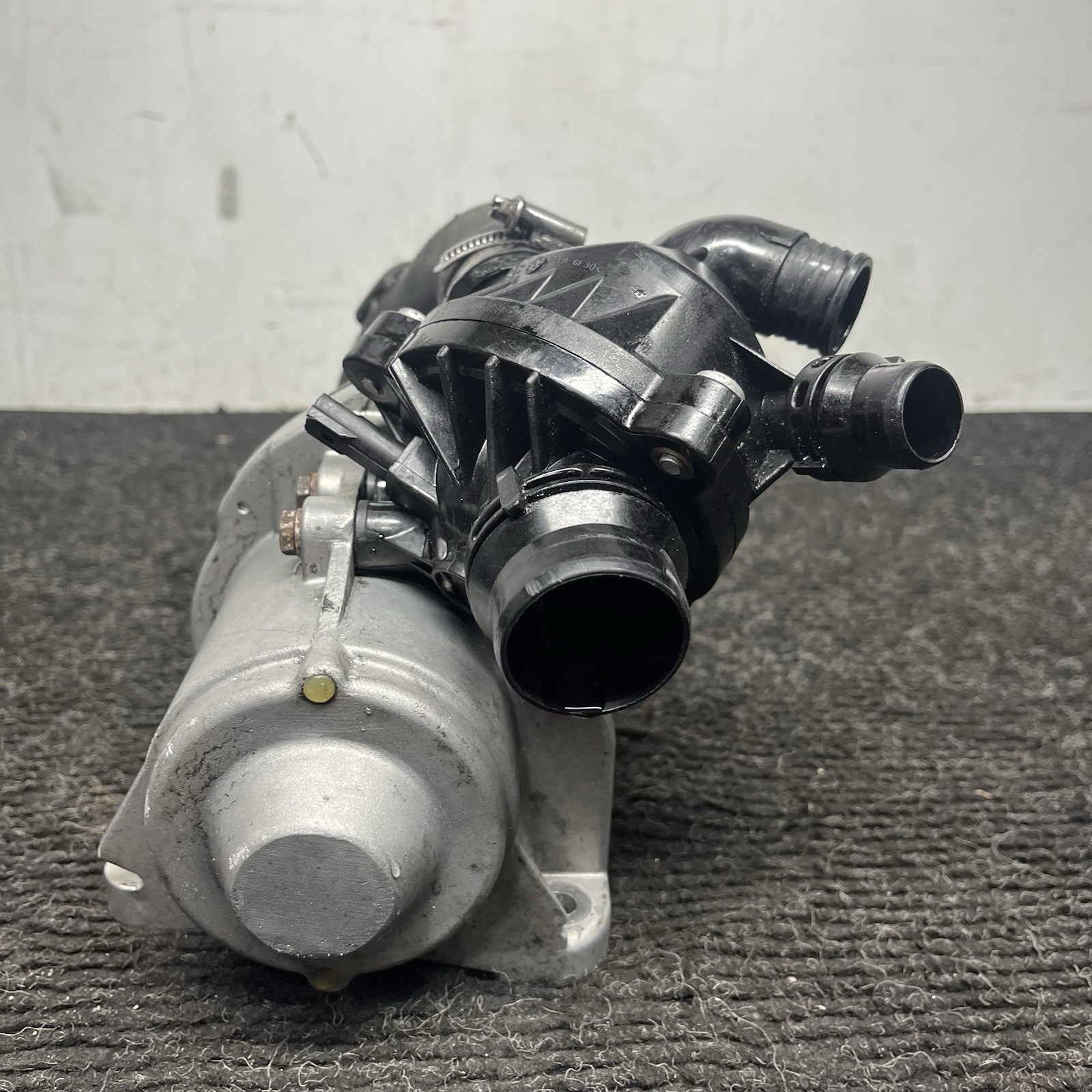 ☑️ OEM BMW E82 E90 E92 F10 F13 N54 N55 Electric Metal Water Pump W/ Thermostat
