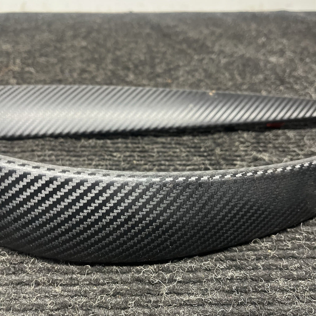 ☑️ 08-13 OEM BMW E82 E88 135 Dash Center Console Door Carbon Wrap Interior Trim