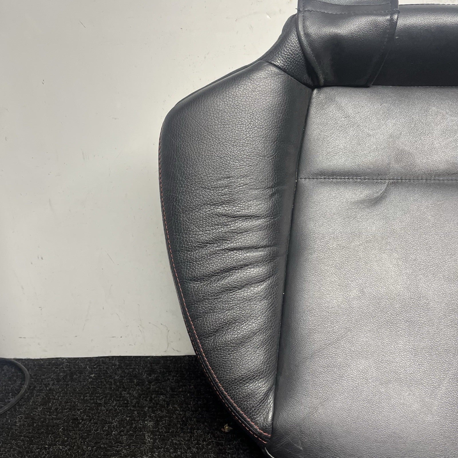 ☑️ 08-14 Subaru WRX STI Rear Seat Bottom Cushion Leather 2008-2014