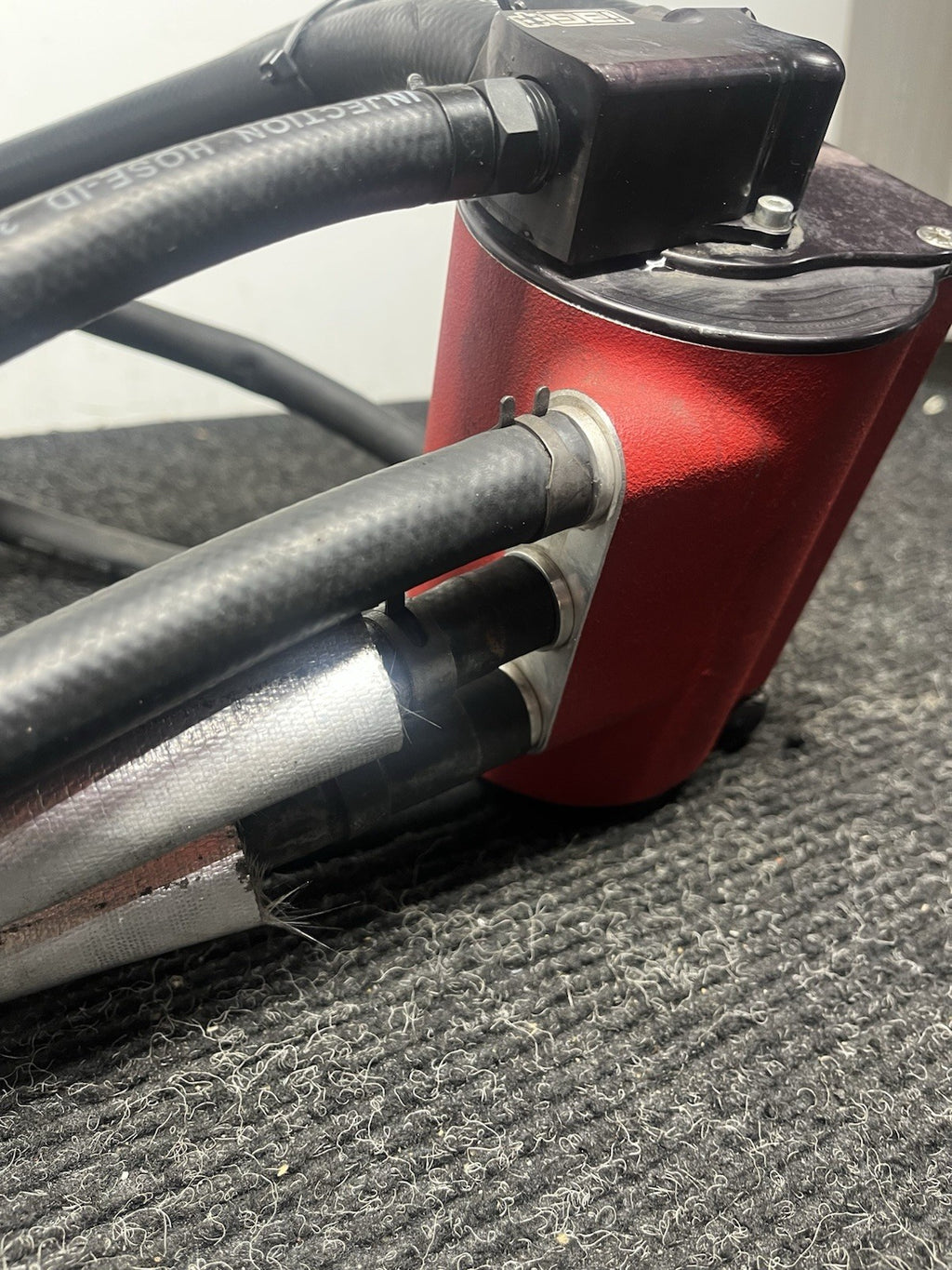 ☑️ IAG Performance Air Oil Separator AOS for Subaru WRX 2015-21 - Red