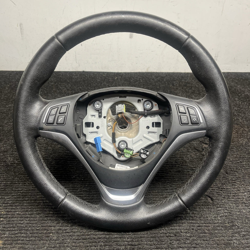 ☑️ BMW E84 X1 135i Sport Heater Steering Wheel Black w/ Switch 6853133 OEM