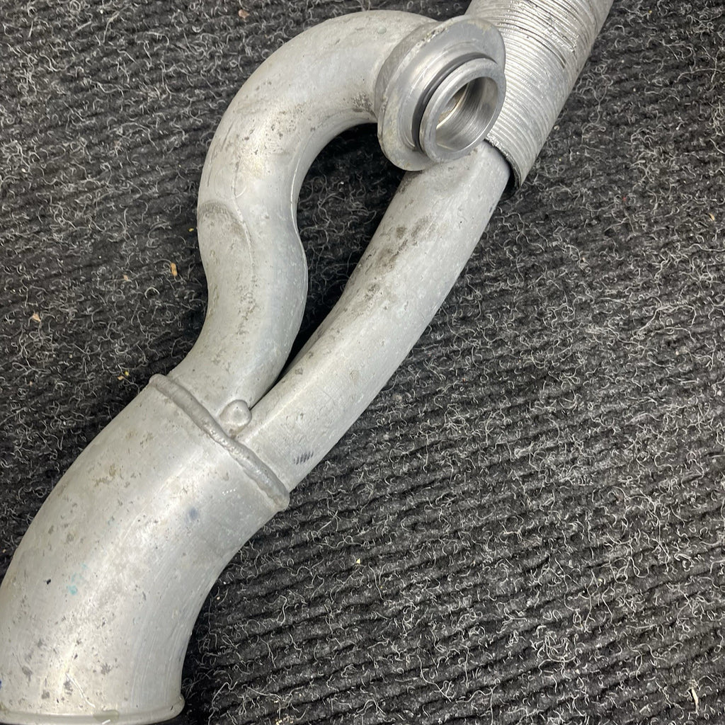 ☑️08-16 BMW 135i Z4 E82 N54 Turbocharger Outlet Charge Air BoostPipe 7568239 Oem