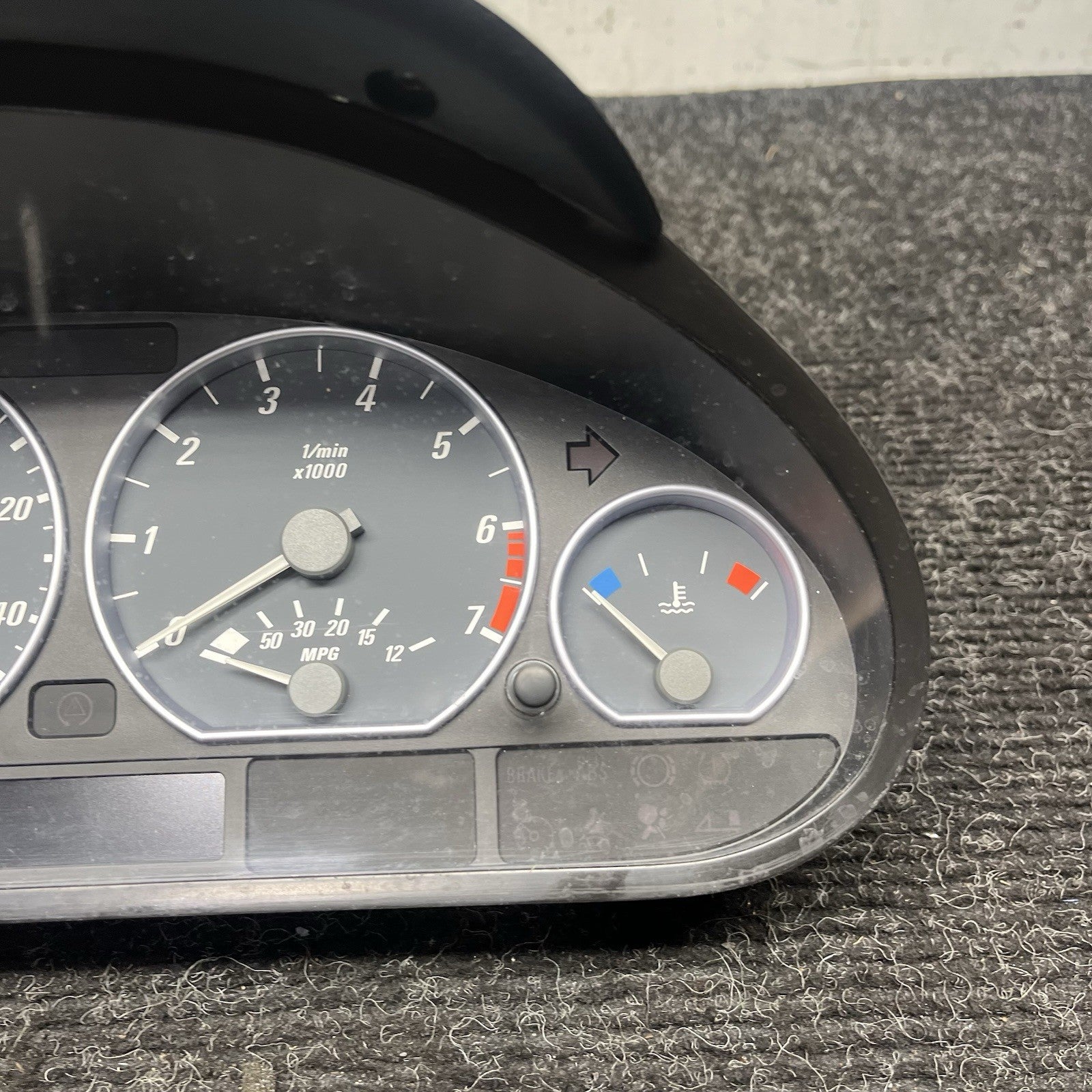 ☑️02-06 BMW E46 330Ci Coupe Convertible Instrument Gauge Cluster Manual OEM 178k