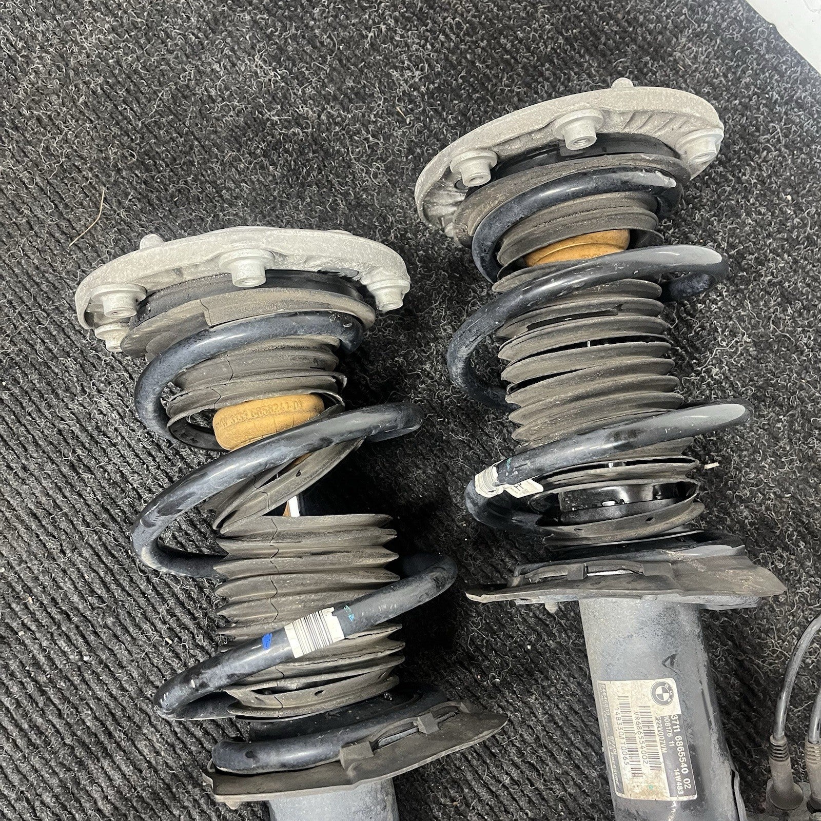 ☑️ OEM BMW F22 M235i M240i Front Spring Strut Shock Absorber Pair VDC