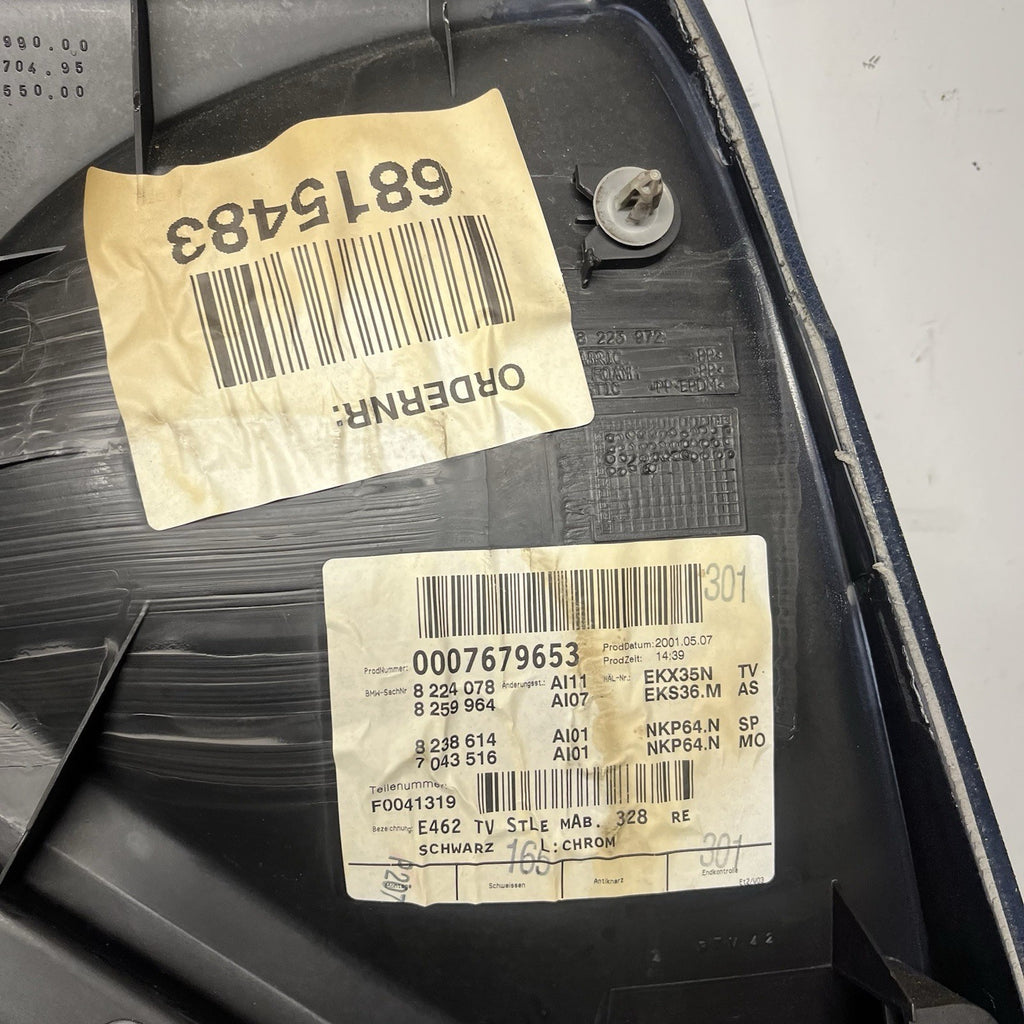 ☑️02-06 BMW E46 COUPE CONVERTIBLE PASSENGER RIGHT SIDE DOOR PANEL CARD BLACK OEM