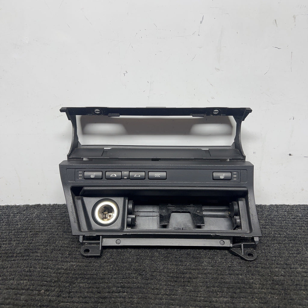 ☑️ 01-06 E46 BMW CONVERTIBLE FRONT ASHTRAY CENTER CONSOLE COMPARTMENTS COMPLETE