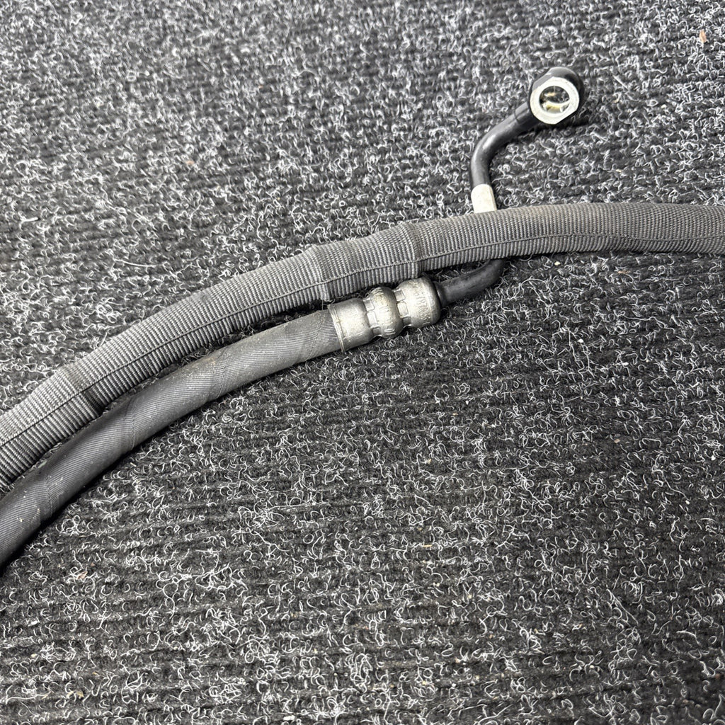 ☑️ 09-13 BMW E70 X5 Power Steering High Pressure Hose Pipe Unit 6787036 OEM