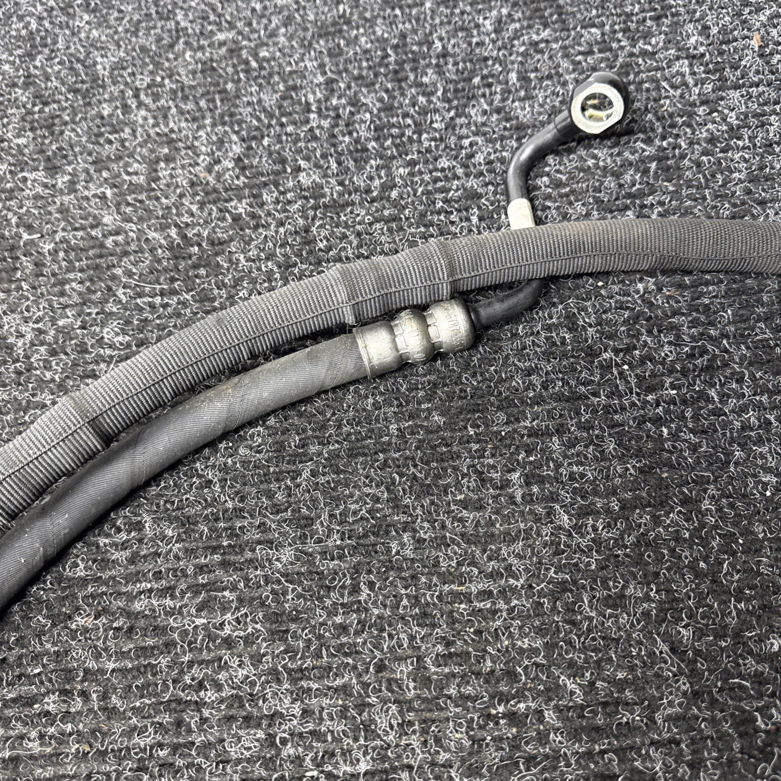 ☑️ 09-13 BMW E70 X5 Power Steering High Pressure Hose Pipe Unit 6787036 OEM