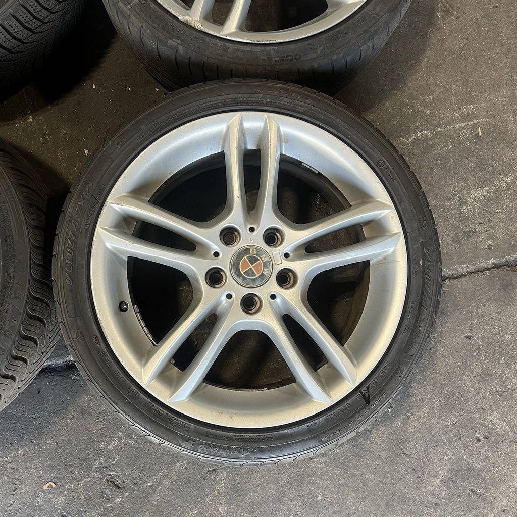 ☑️ 08-13 Bmw E88 128 135 Front & Rear M Sport 18" Style 261 Rim Wheels Set OEM