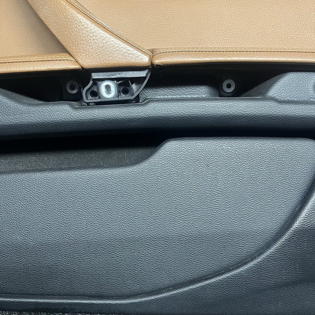 ☑️ 07-13 OEM BMW E92 E93 335 Front Left Right Door Cards Panels Saddle Brown SET