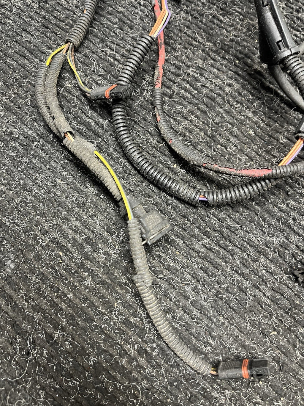 ☑️ Engine N54 Motor Injector Wiring Harness Cable Injection Plug OEM BMW E90 E92