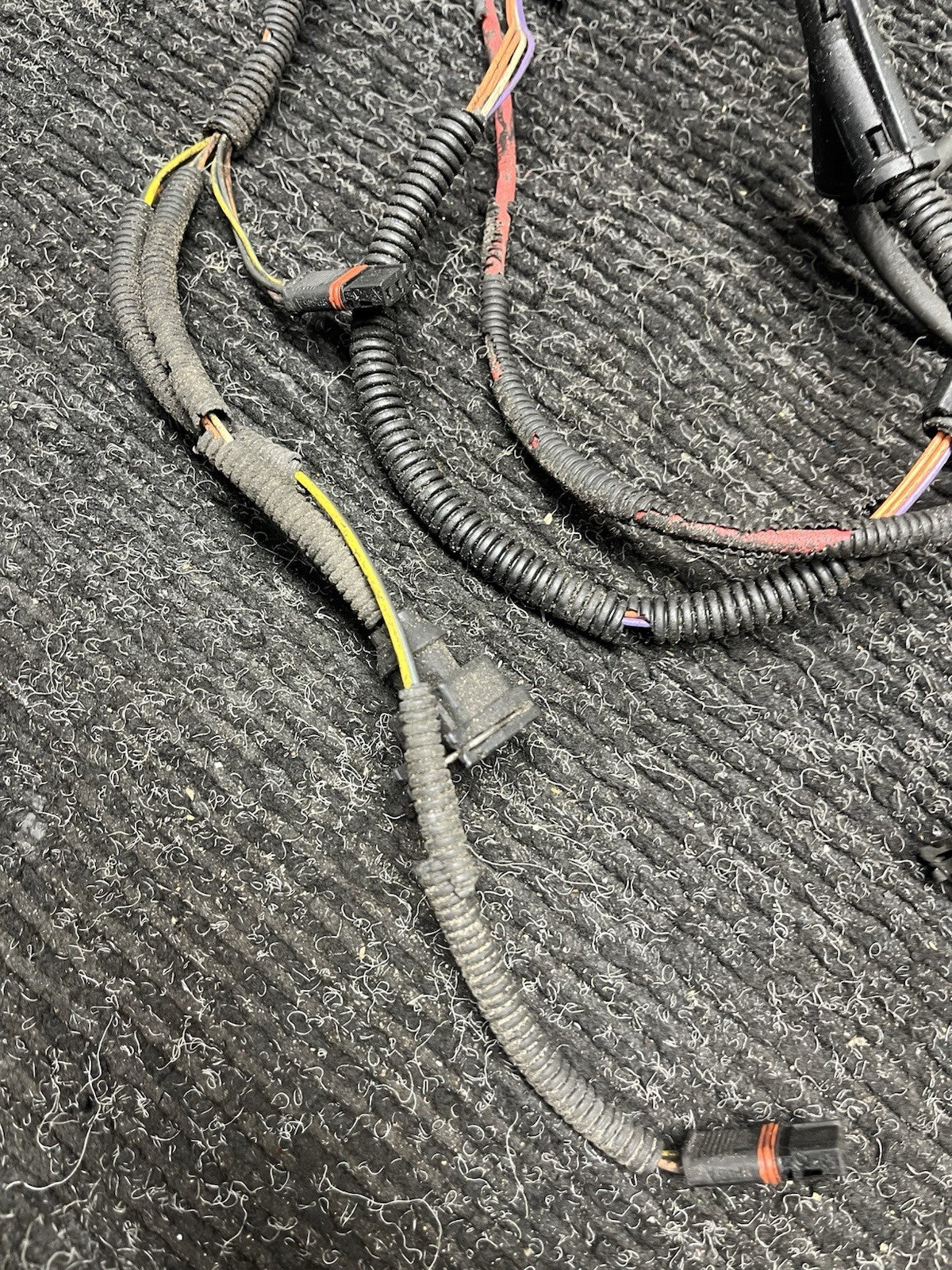 ☑️ Engine N54 Motor Injector Wiring Harness Cable Injection Plug OEM BMW E90 E92