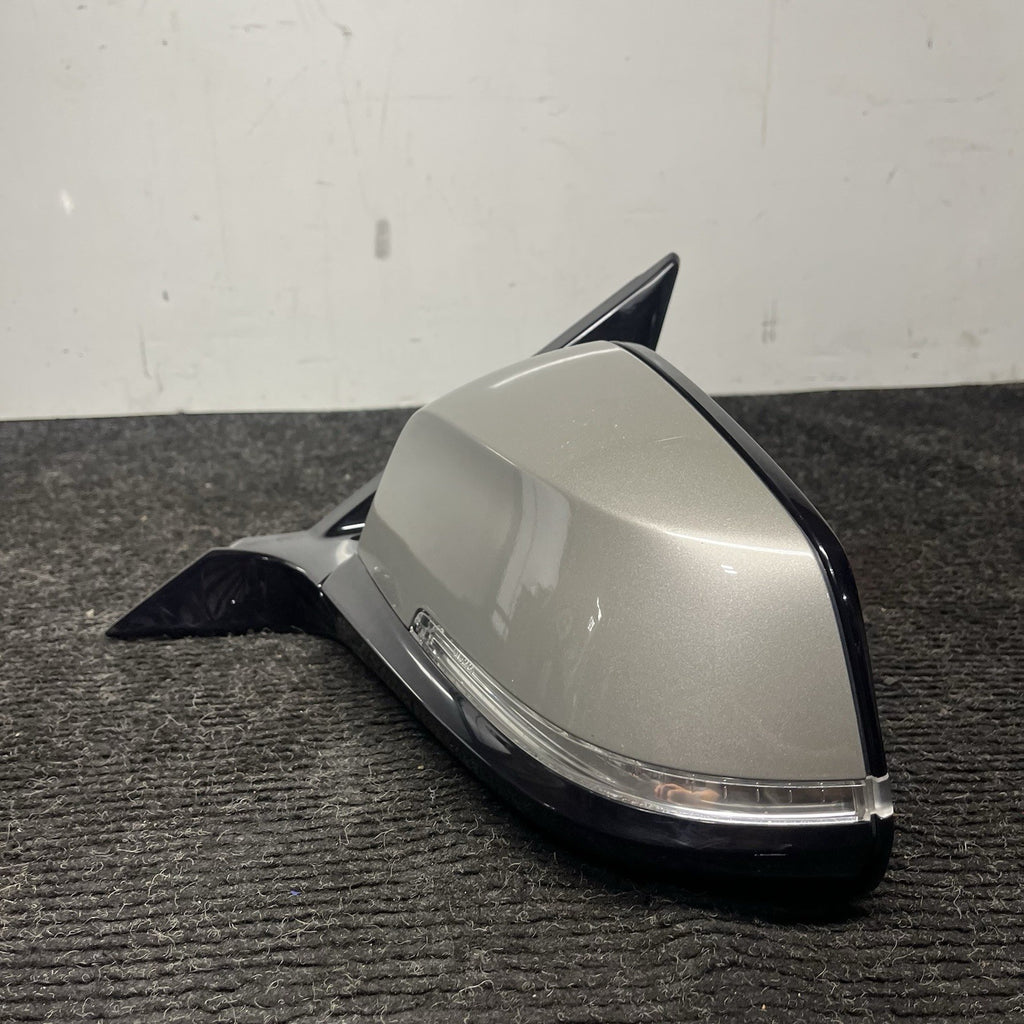 ☑️ 14-20 OEM BMW F22 F23 F87 M240 Driver Side Mirror Heated Auto Dim Gray