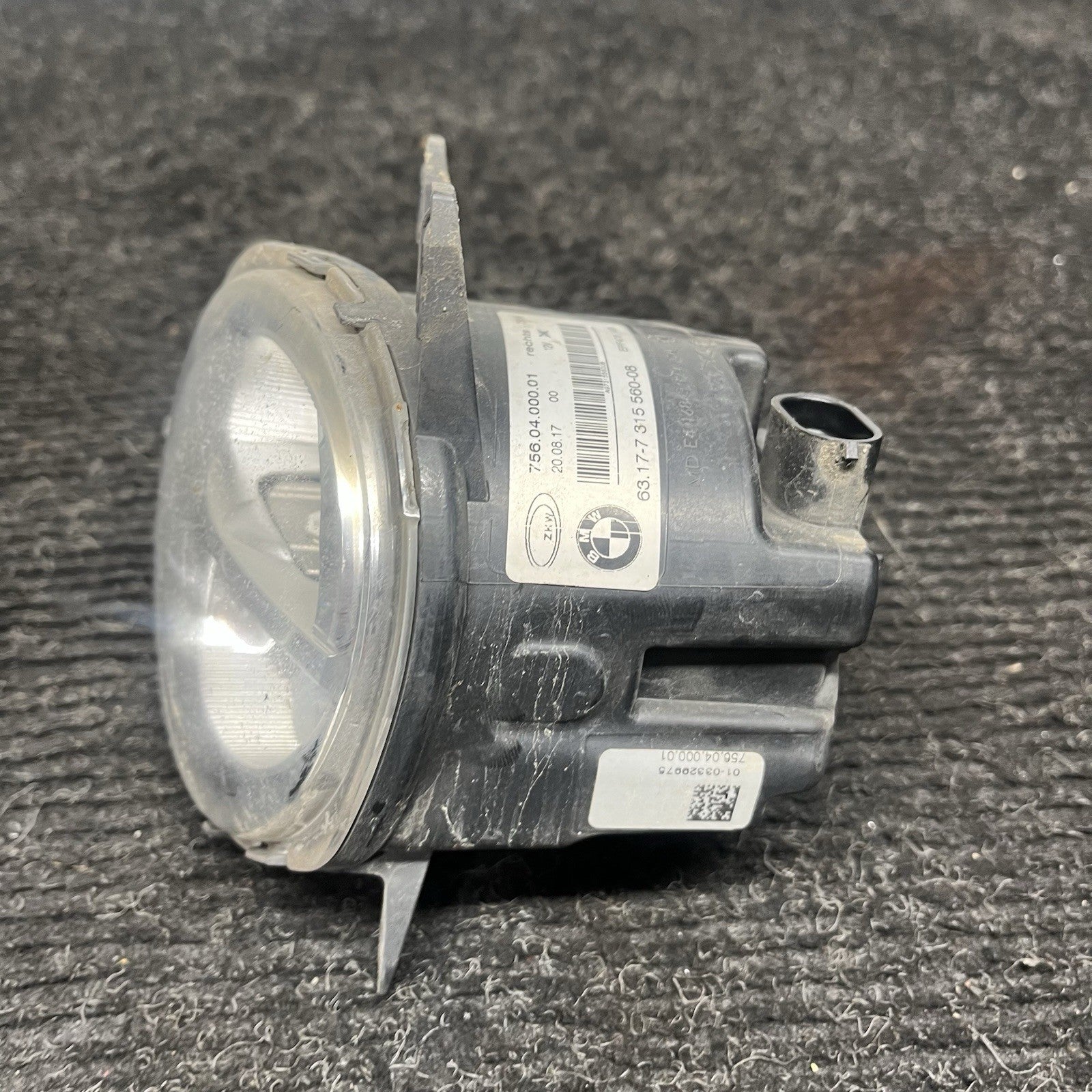 ☑️ 2016-2018 BMW F30 3-Series Front Right Side Bumper Fog Light Lamp 7315560 OEM