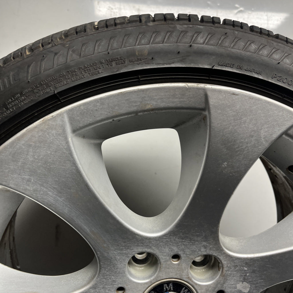 ☑️ 2006-13 BMW 335i E90 E92 18x8 STYLE 162 FRONT WHEEL RIM SILVER OEM 225/40/R18