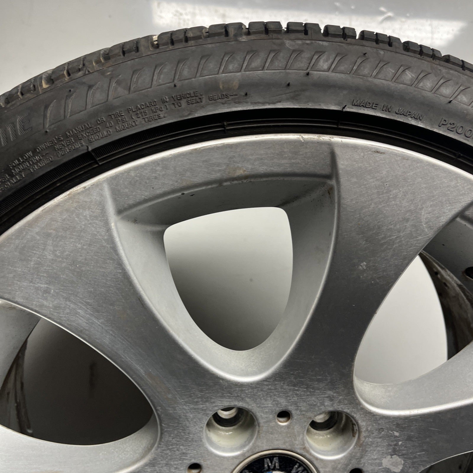 ☑️ 2006-13 BMW 335i E90 E92 18x8 STYLE 162 FRONT WHEEL RIM SILVER OEM 225/40/R18