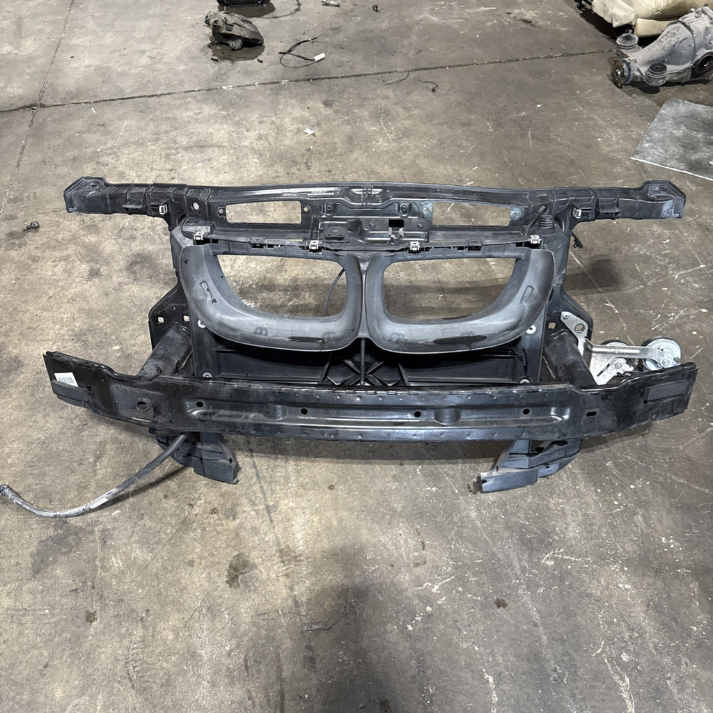 ☑️ Front Core Radiator Support OEM BMW E82 E88 135i 128i W/ REINFORCEMENT BAR