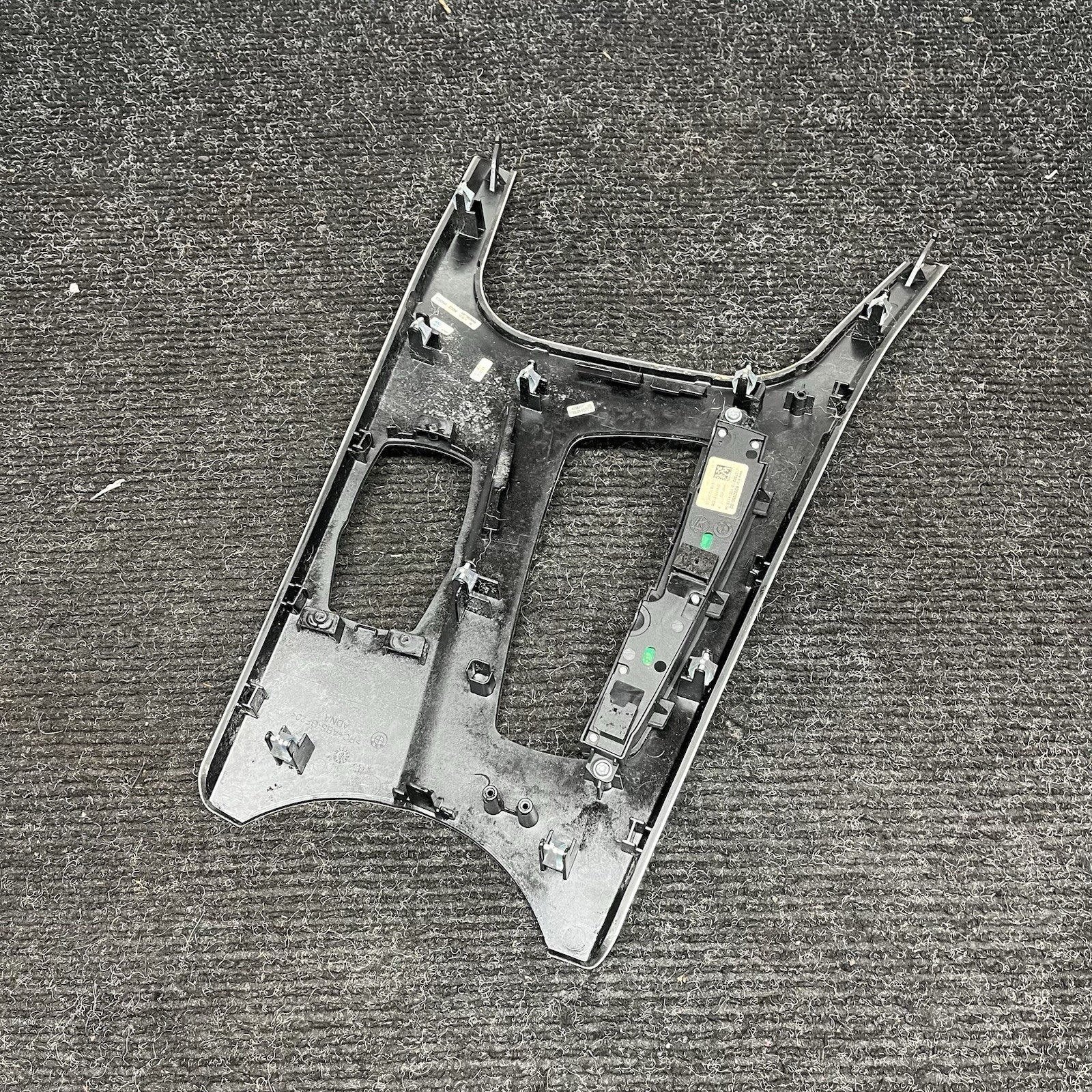 ☑️ 2011-2018 BMW X3 X4 F25 F26 FRONT CENTER CONSOLE SHIFTER TRIM PANEL ALUMINUM