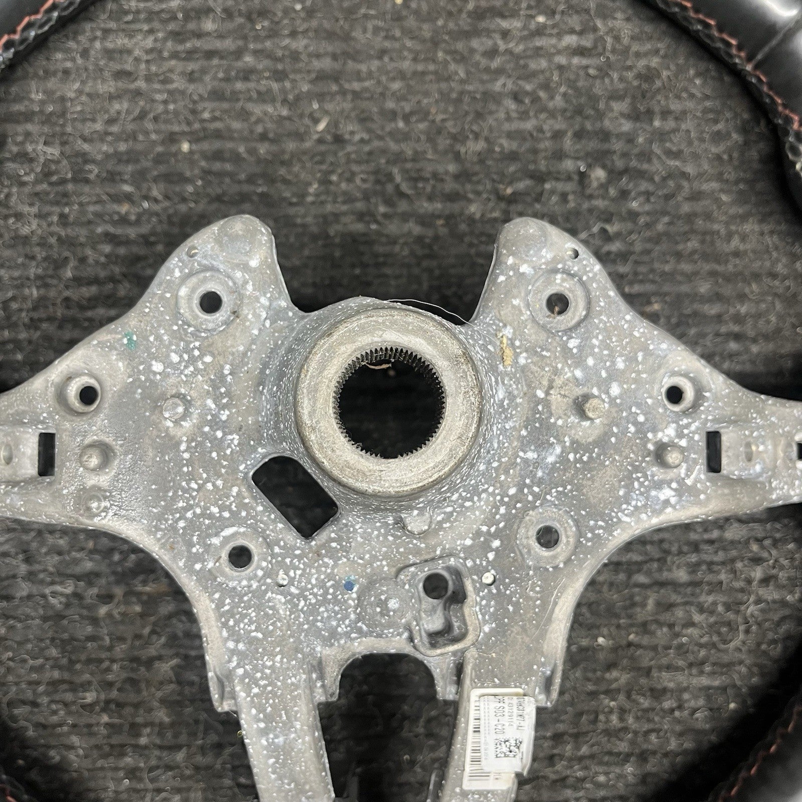 ☑️ 16-18 BMW M6 F06 F12 F13 M-Sport Steering Wheel Core Frame OEM