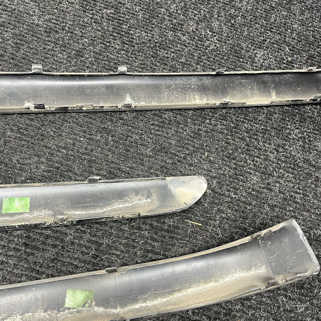 ☑️ 2002 BMW 325I E46 SEDAN REAR BUMPER TRIM MOLDING LEFT RIGHT CENTER 7030603