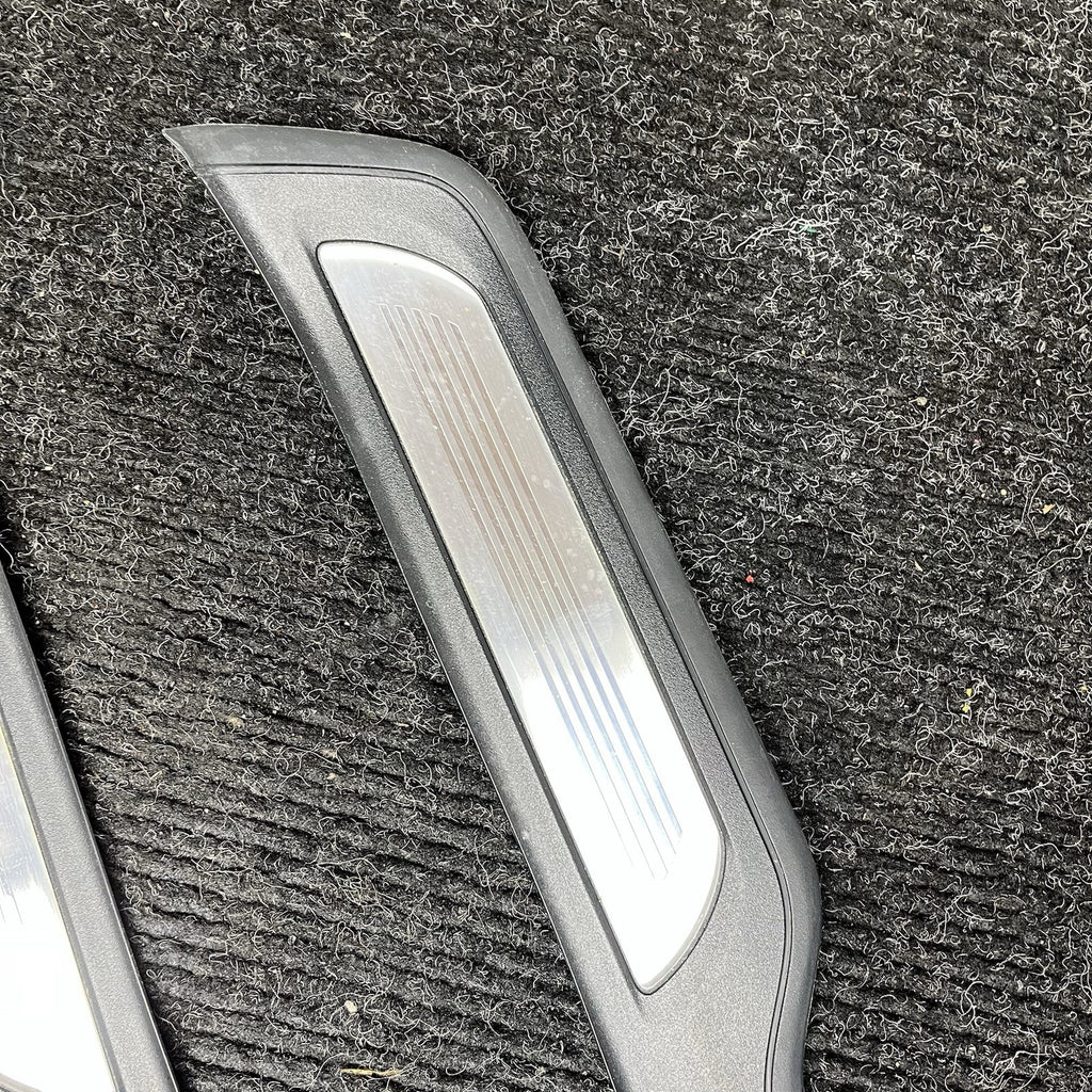 ☑️ 08-11 OEM BMW E90 M3 Door Sill Entrance Molding Trim Rear Left Right Pair