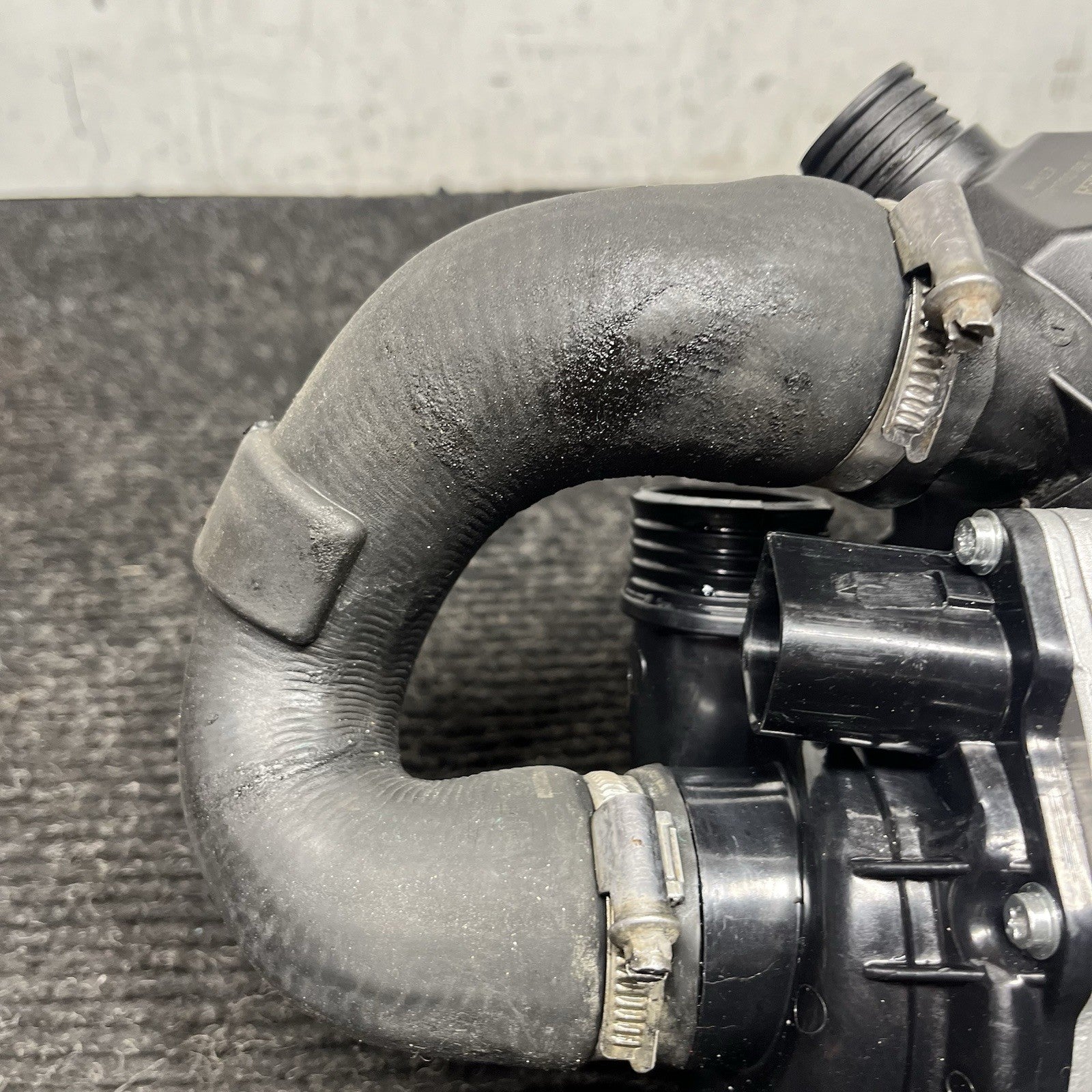 ☑️LOW MILES! BMW E82 E90 E92 F10 N54 N55 Electric Metal Water Pump W/ Thermostat