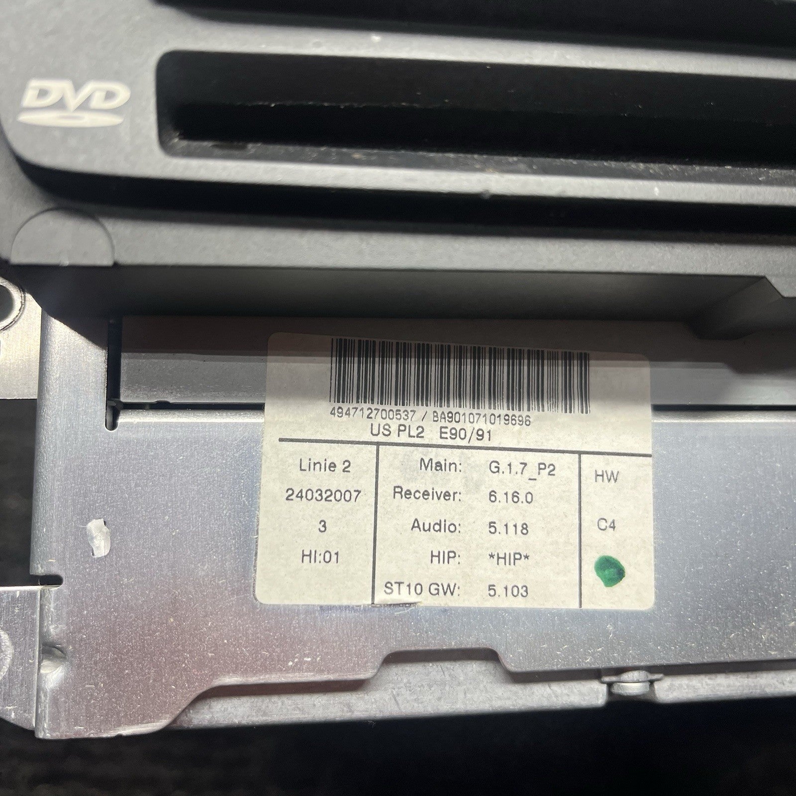☑️ BMW E90 E92 E93 3 Series Radio Stereo GPS Nav DVD CD Player CCC Unit OEM