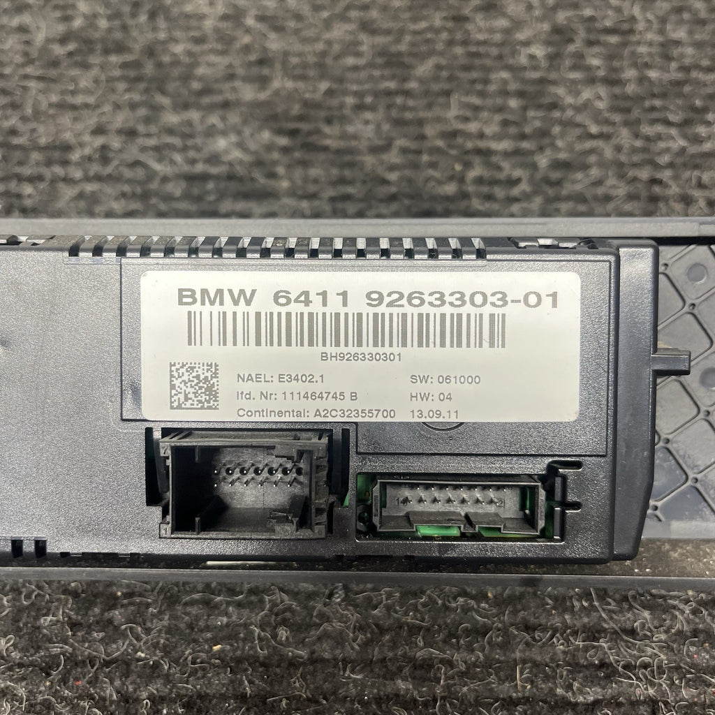 ☑️ 07-13 BMW E90 E92 128i 335i 328i X1 AC A/C Heater Climate Control Switch OEM