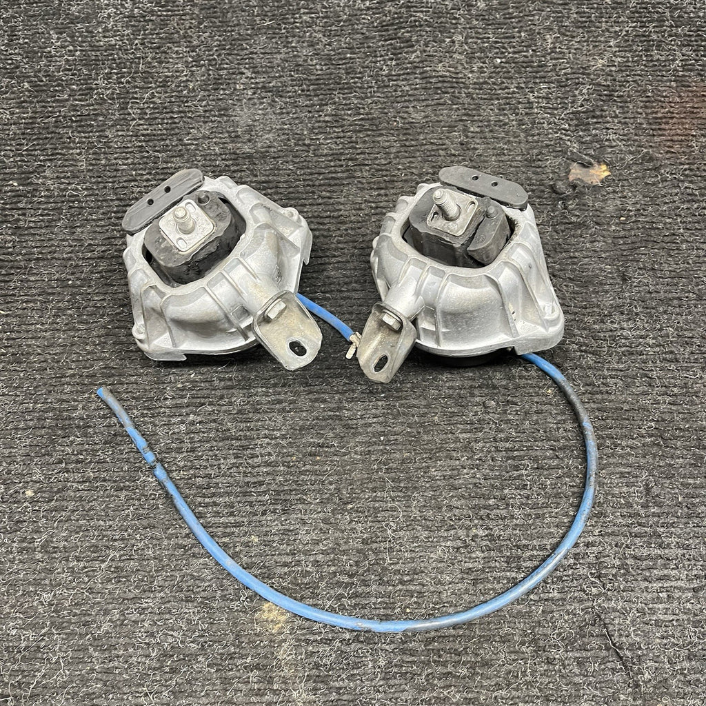 ☑️ 2009-2011 BMW 335d M57 Diesel Engine Motor Mount Left Right Pair OEM
