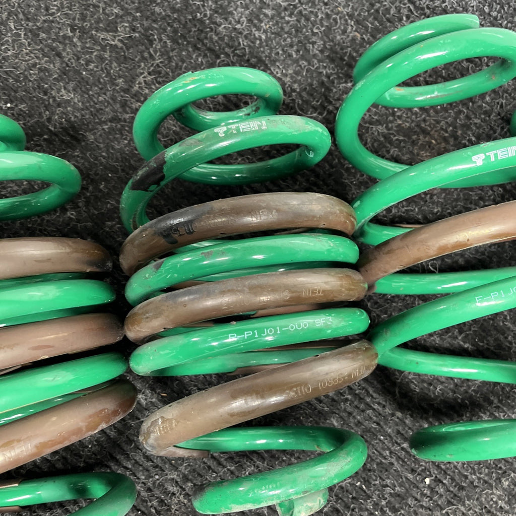 ☑️ 04 Audi S4 Tein Spring Coils SPR01-01135 R-P1 J01-0U0 TJ4