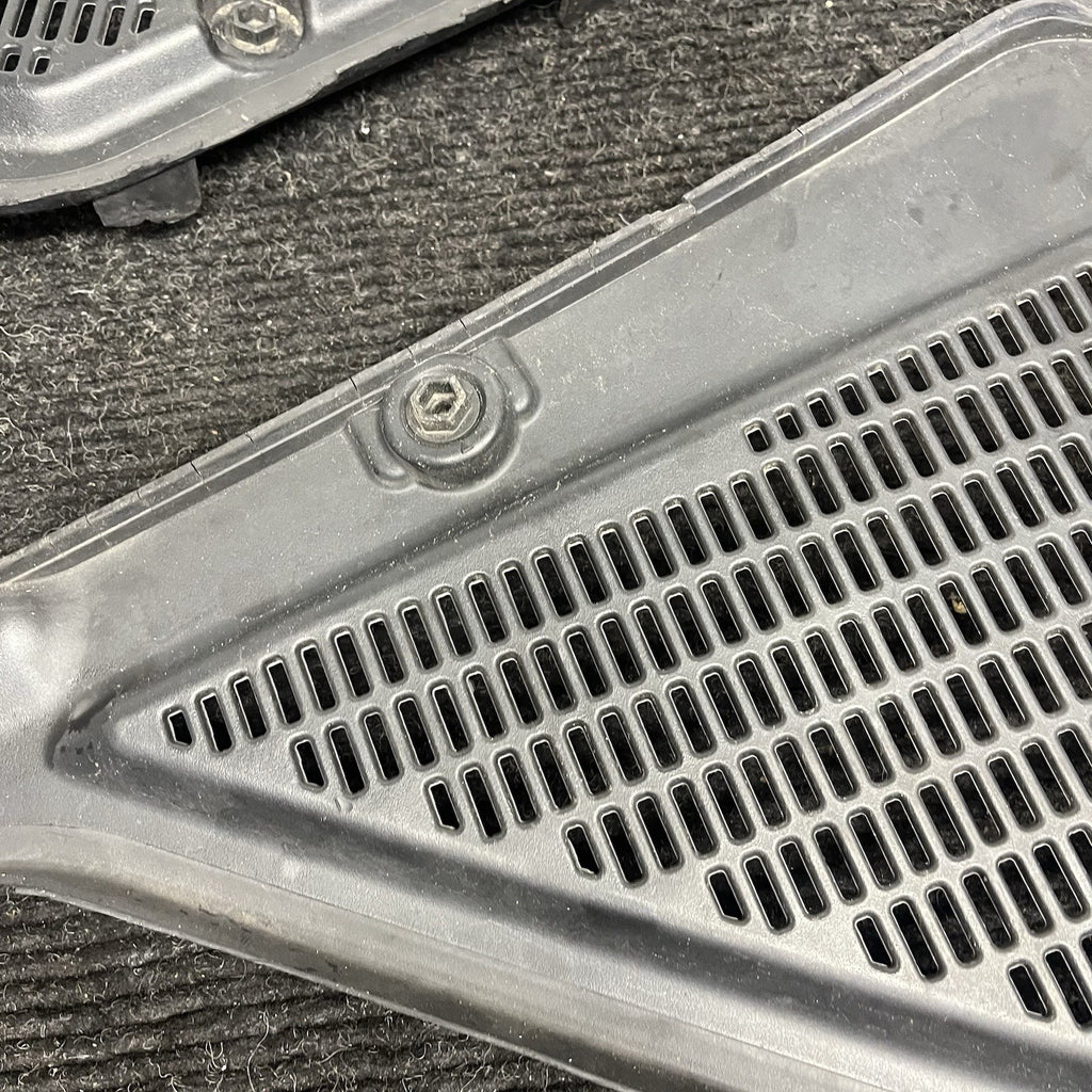 ☑️ 07-14 BMW E70 E71 X5 X6 Left Right AC Air Cabin Filter Housing Cover Set OEM