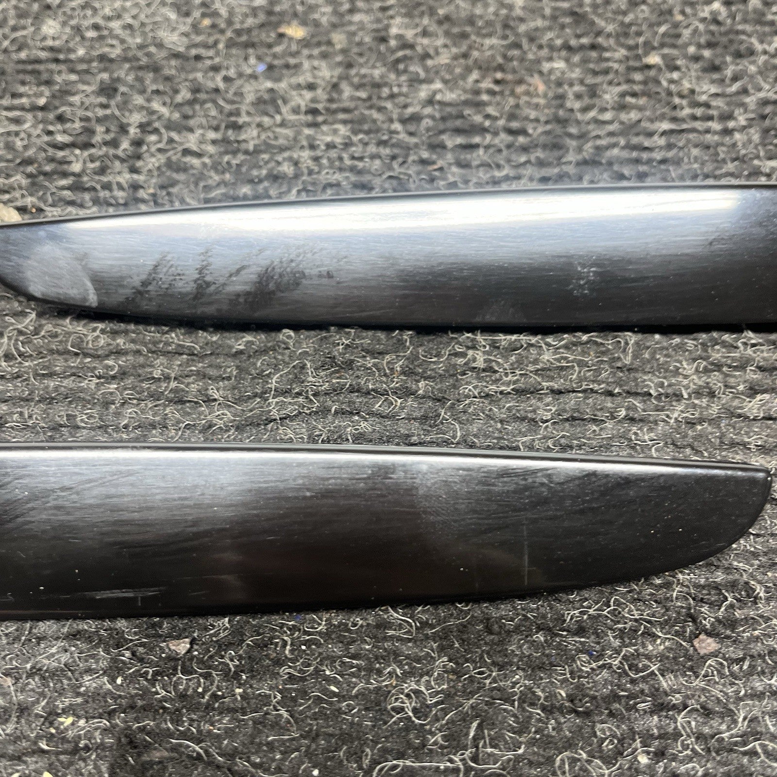 ☑️ BMW 3 E90 E91 2005-08 Black Front Hood Kidney Grill Grille pre-LCI