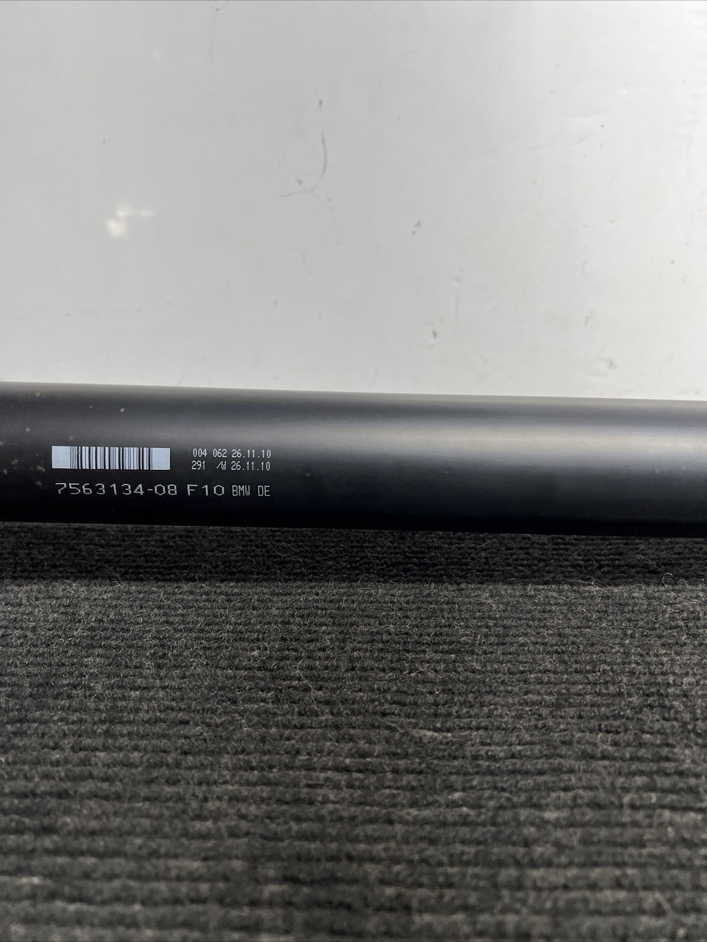 ☑️ 11-13 BMW F10 535i DRIVESHAFT MANUAL RWD N55 Miles DRIVE SHAFT 7563134