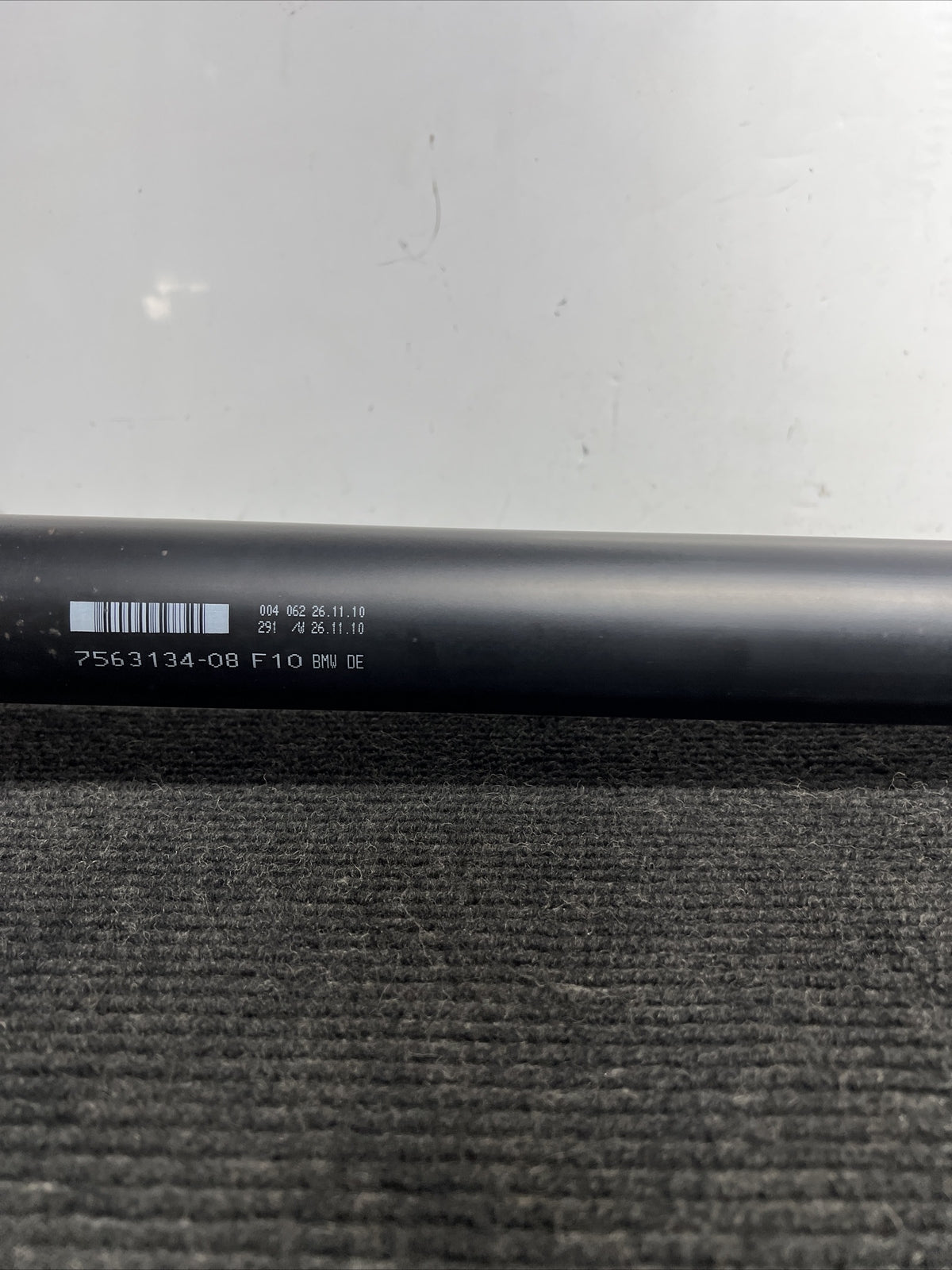 ☑️ 11-13 BMW F10 535i DRIVESHAFT MANUAL RWD N55 Miles DRIVE SHAFT 7563134