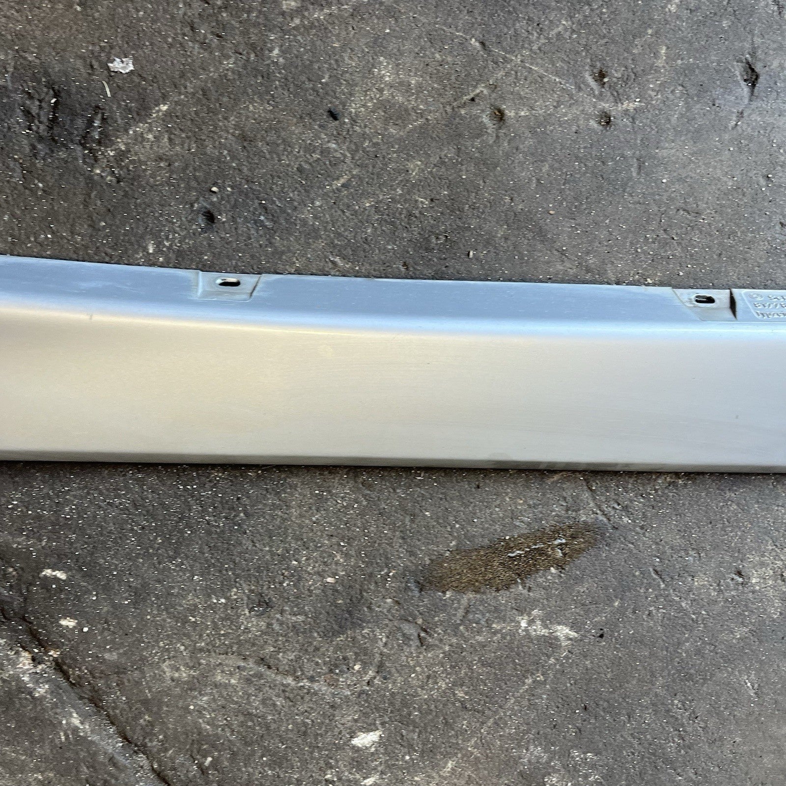 ☑️ 91-99 BMW E36 3 Series M3 Right Passenger Side Skirt Rocker Panel Silver OEM