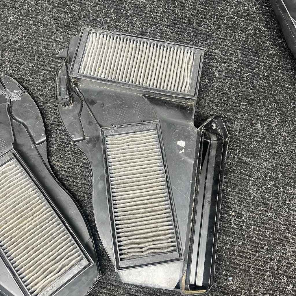 ☑️ 08-13 OEM BMW E90 E92 E93 M3 Cabin Air Filter Cowl Housing Lower Upper SET