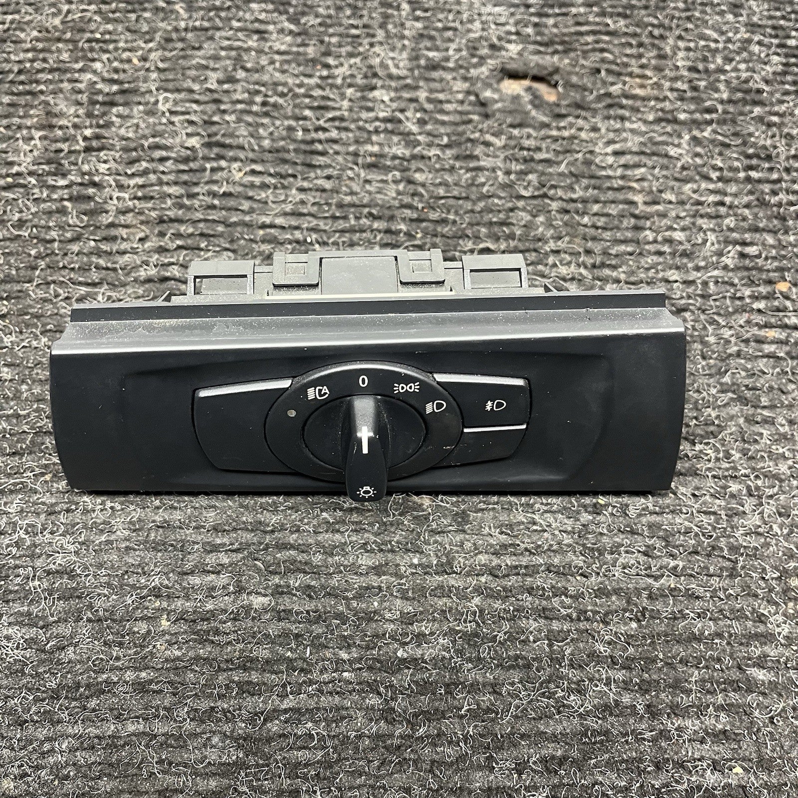☑️ 07-13 OEM BMW E92 E93 328 335 Headlight Switch Control Panel Light BLACK