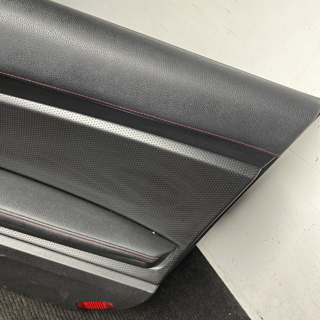 ☑️ 2013-2016 RH SCION FRS BRZ 86 OEM RED STITCHED DOOR PANELS SPEAKER ARM REST